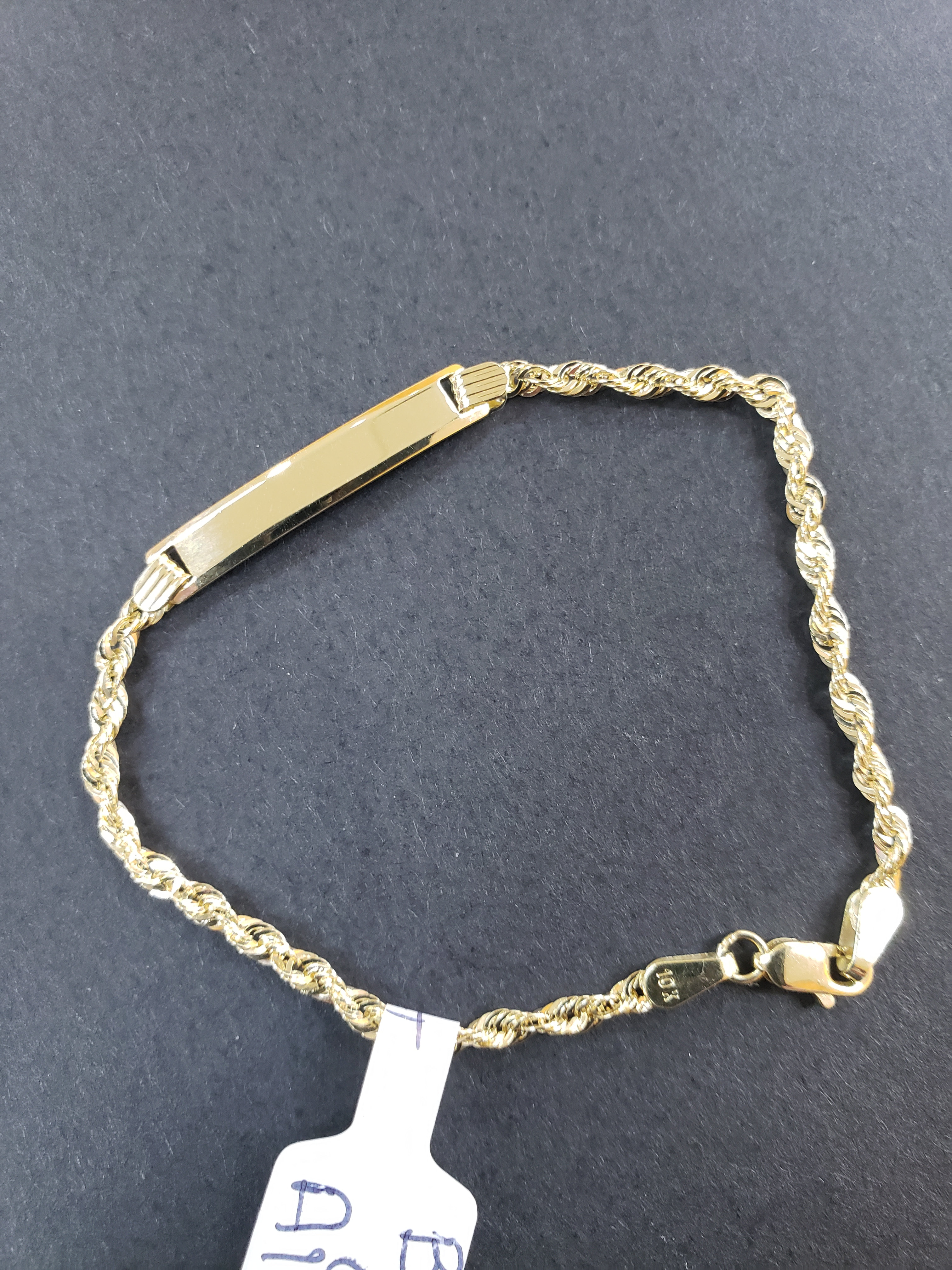 Solid Gold Baby Bracelet - MELANIE MARiE