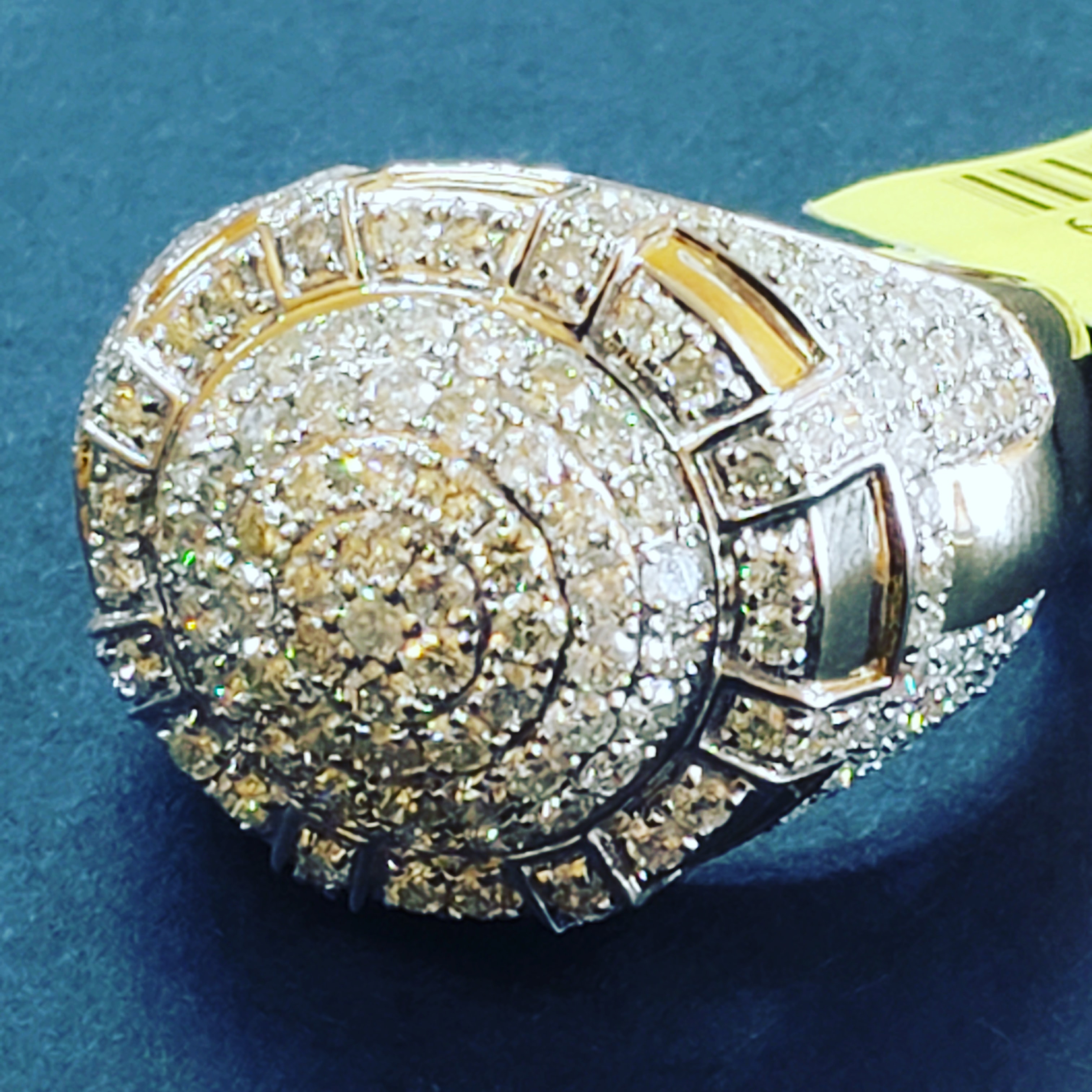 Mens 10K Yellow Gold Diamond Pinky Ring 1/2 Ct. Designer Engagement Wedding  Band - JFL Diamonds & Timepieces