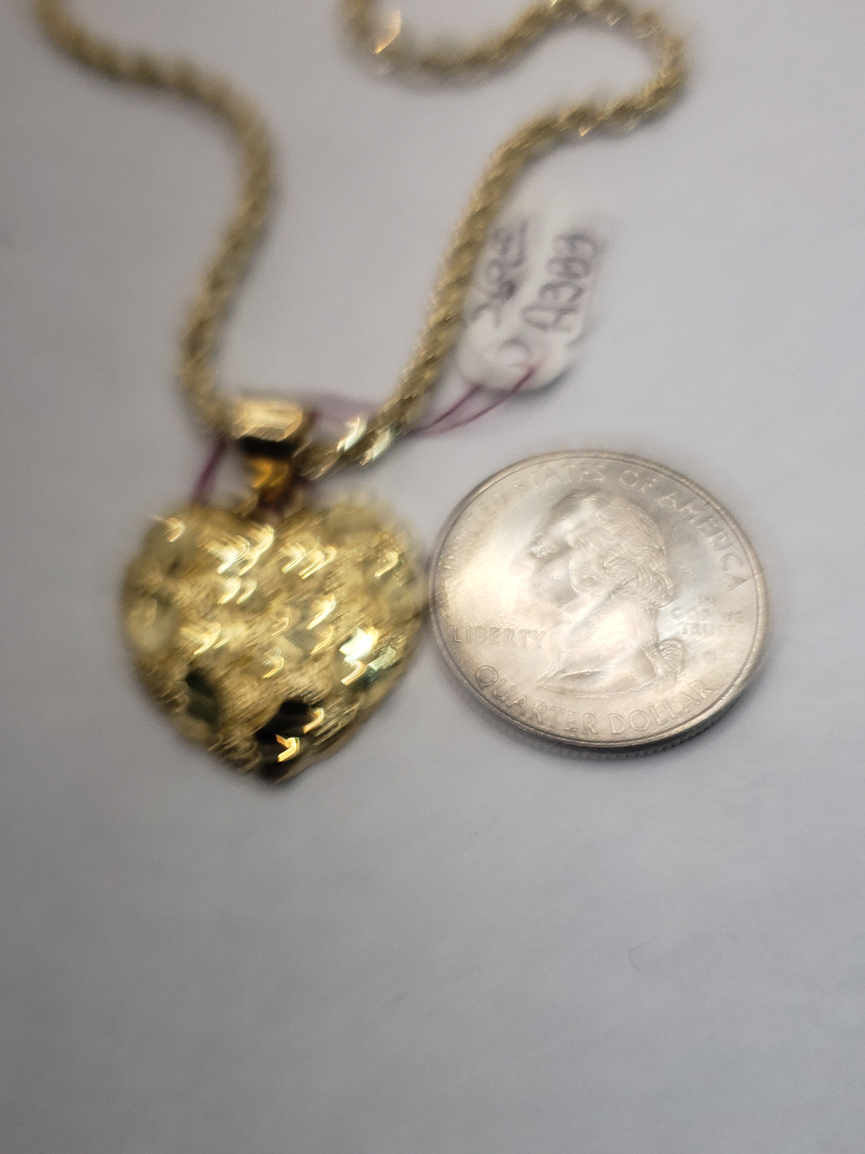 Gold Nugget Charm Necklace | 9ct Solid Gold – Meadowlark Jewellery